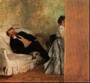 Edgar Degas Mr Mrs Edouard Manet oil painting artist